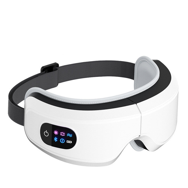 BlissEye AirWave: Bluetooth Eye Massager for Relaxation, Migraine Relief, and Sleep Improvement