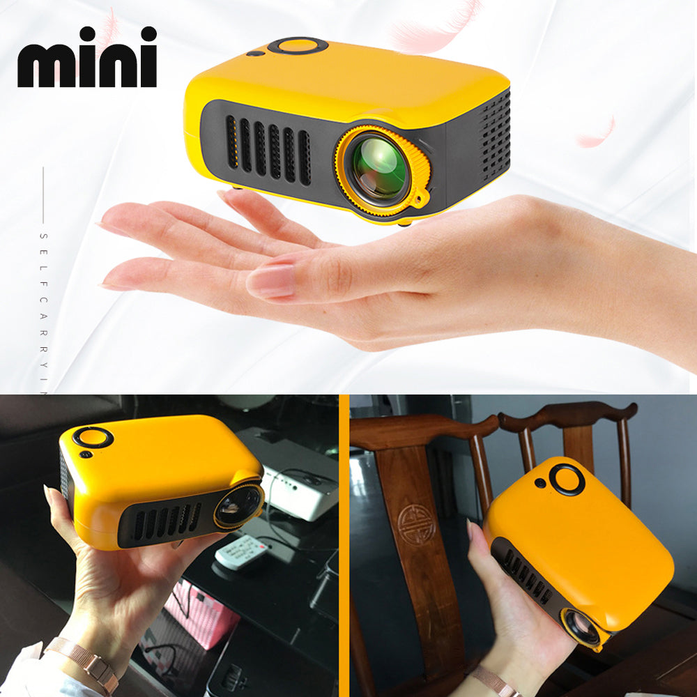 Elegant Mini Portable Video Projector