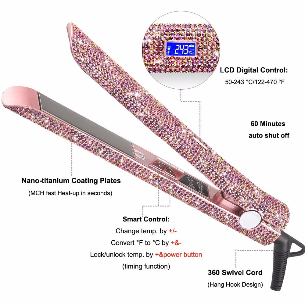 ELIANA Professional Glitter Hair  Straightener