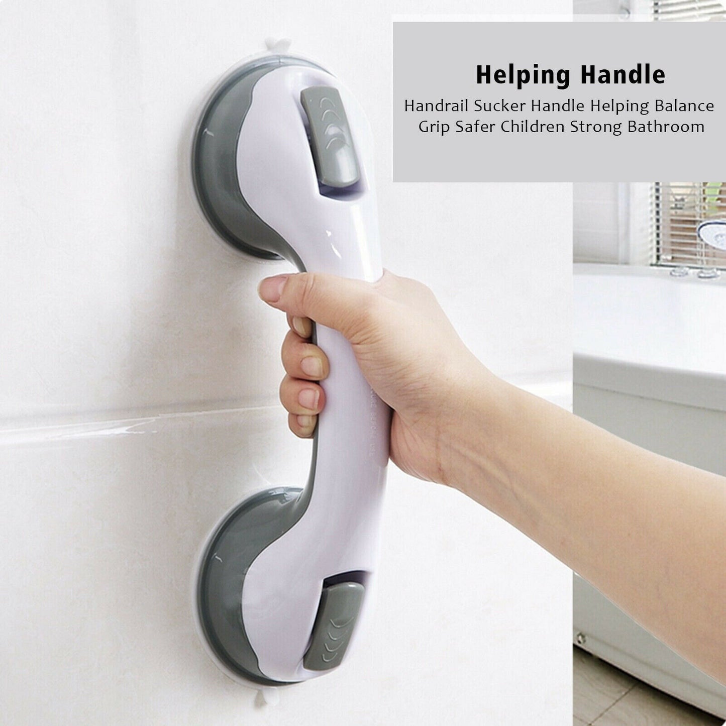 TurboSuction Bathroom Grab Handle