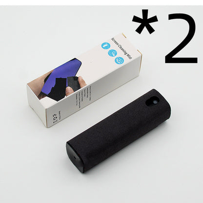 ScreenSparkle: Portable Mobile Phone and Computer Screen Cleaner Kit with Integrated Storage