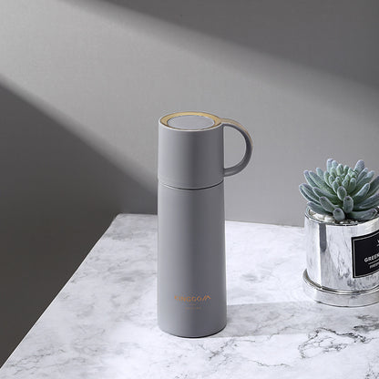 "SereniSip 350ml: Stainless Steel Insulated Travel Tumbler"