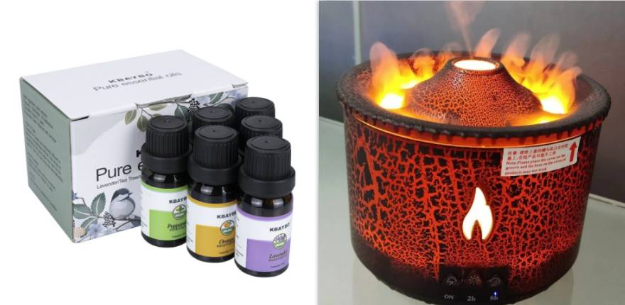 AuraBlend Dynamic Mist: Elemental Fusion Aromatherapy Diffuser