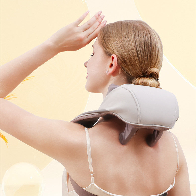 ThermaKnead HomeRelax: Hot Compress Kneading Cervical Massage Shawl