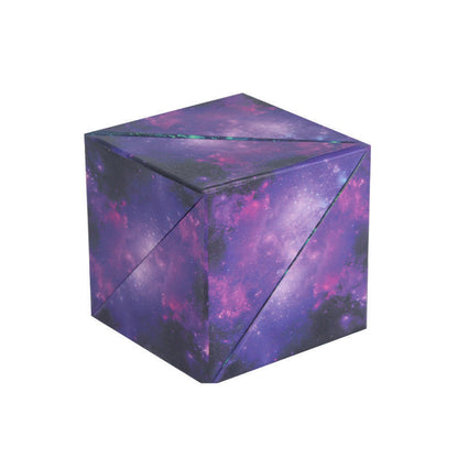 "MagnetixCraft: 3D Geometric Space Variety Magnetic Cube Toy"