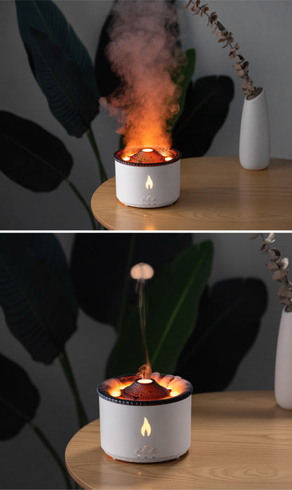 AuraBlend Dynamic Mist: Elemental Fusion Aromatherapy Diffuser