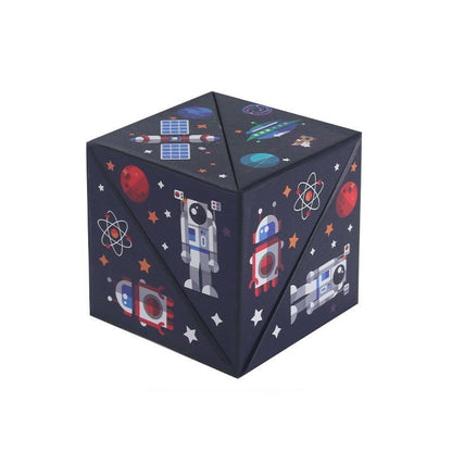 "MagnetixCraft: 3D Geometric Space Variety Magnetic Cube Toy"