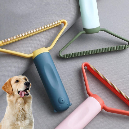 "FurCare DuoGlide: Pet Hair Remover & Dematting Comb"