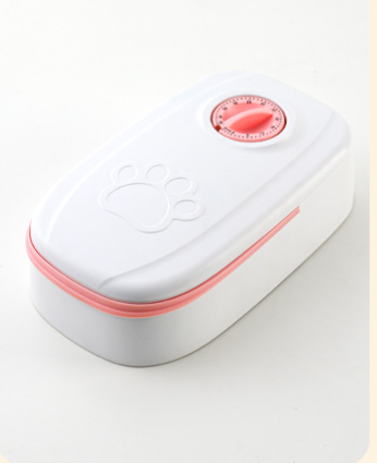 SmartPaws AutoFeed: Automatic Pet Feeder with Stainless Steel Bowl and Timer