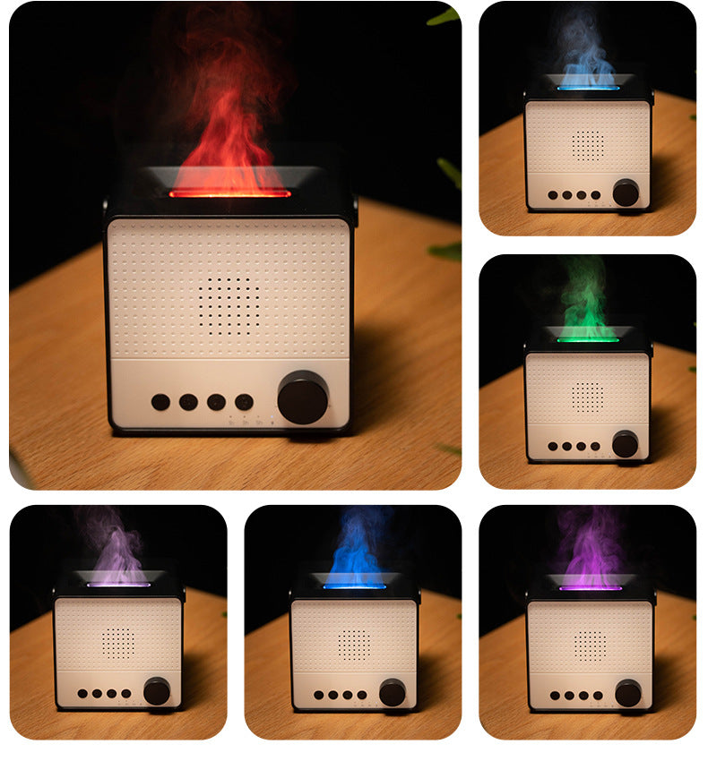 Eliar Flame Aroma Diffuser + Bluetooth Speaker