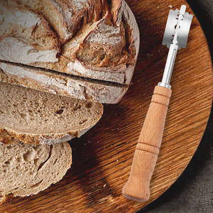 ArtisanSlice Wooden Arc Bread Cutter